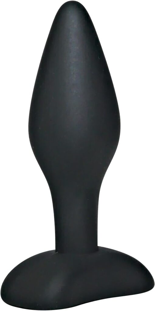 You2Toys Velvet – plug anale piccolo in silicone nero