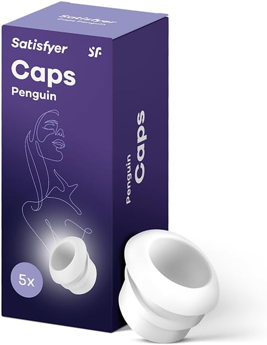 Satisfyer Pro Penguin – Climax Caps, 5 testine