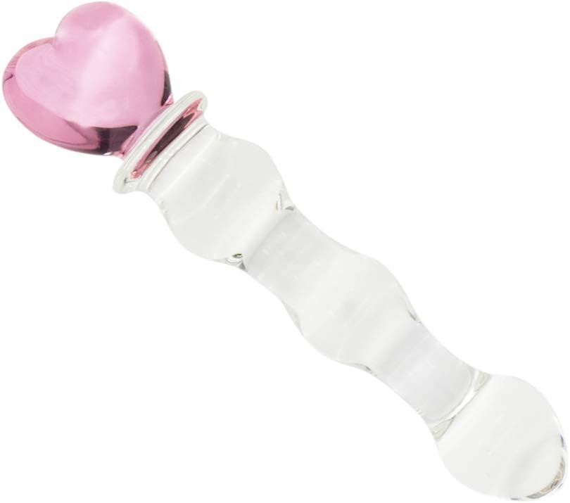 SXOVO – dildo in vetro con manico a cuore – foto 4