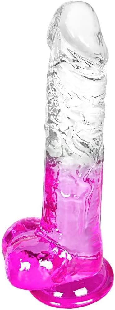 Umania – dildo trasparente con ventosa da 21 cm