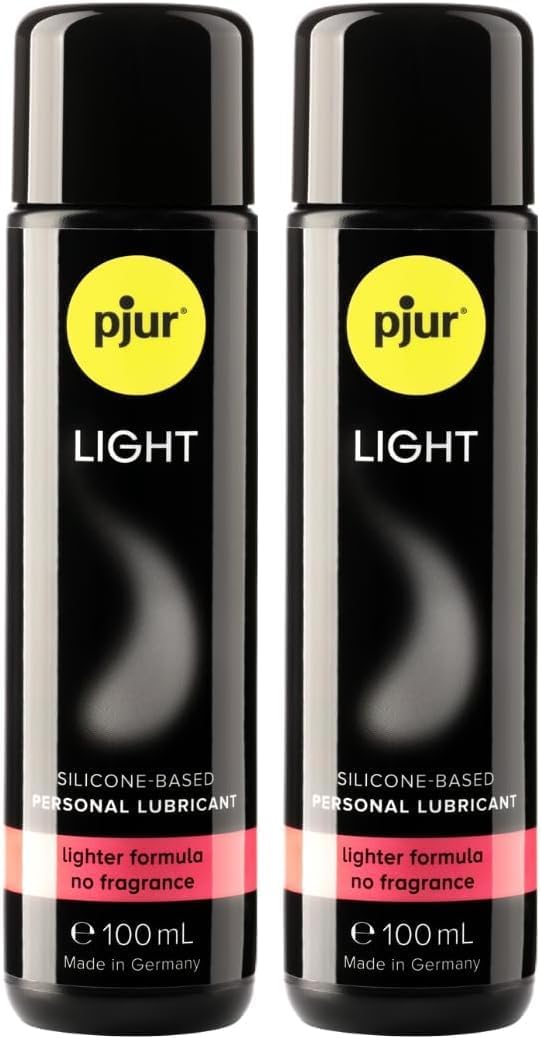 pjur LIGHT – gel al silicone, 2 x 100 ml