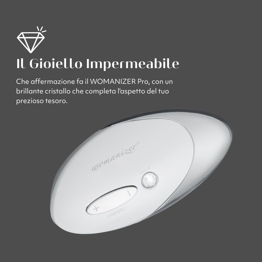 Womanizer W500 – succhia-clitoride con cristallo – foto 4
