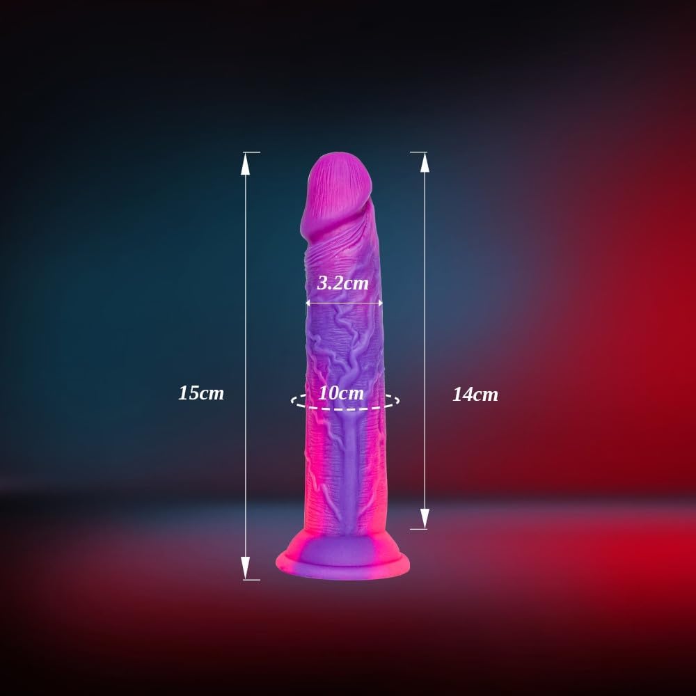 hainuo – dildo in silicone da 15 cm con ventosa – foto 4