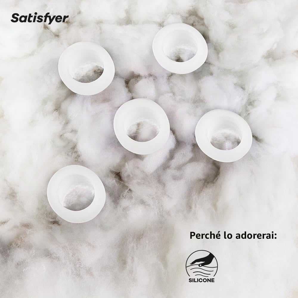 Satisfyer Pro Penguin – Climax Caps, 5 testine – foto 3