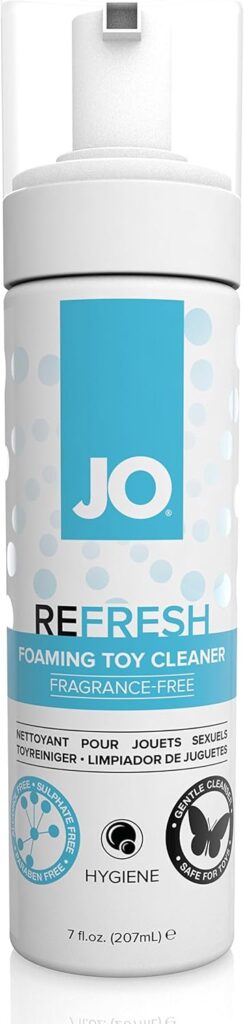 System JO Refresh – detergente in schiuma per toy 207 ml – foto 2
