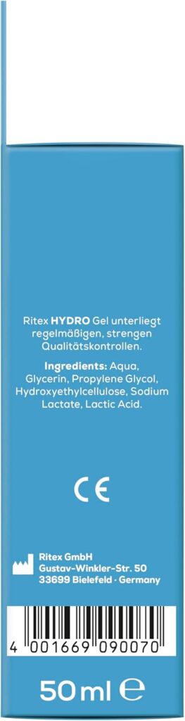 Ritex Hydro Sensitive – lubrificante, 2 x 50 ml – foto 3