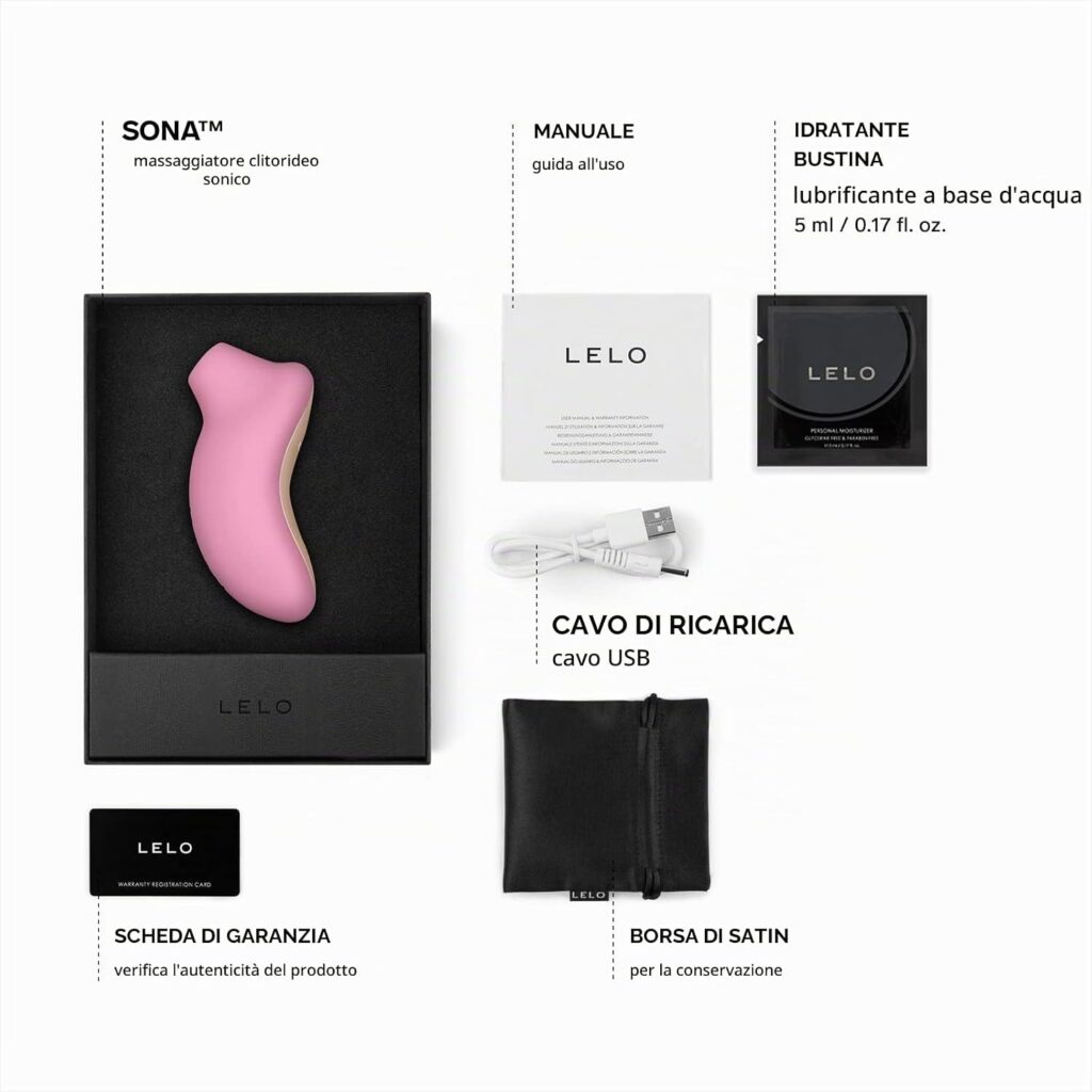 LELO SONA – massaggiatore clitorideo sonico – foto 2