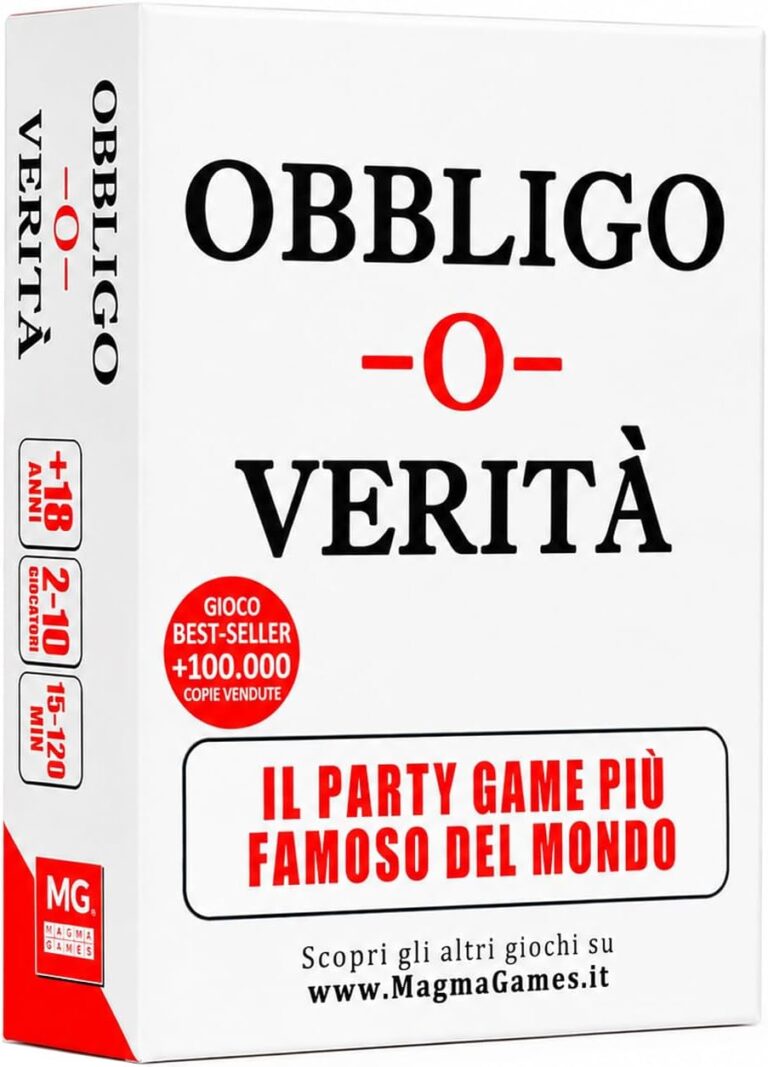 Magma Games Obbligo o Verità – gioco di carte per feste