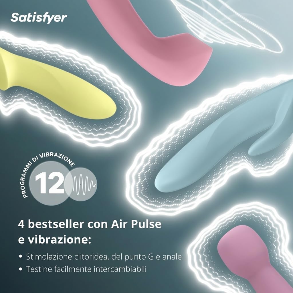 Satisfyer Marvelous Four – set di 4 vibratori – foto 2