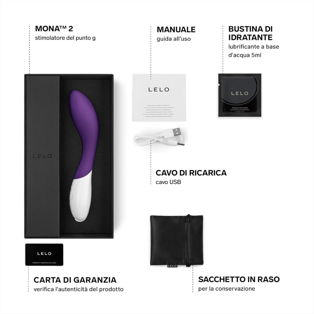 LELO MONA 2 – vibratore punto G – foto 2