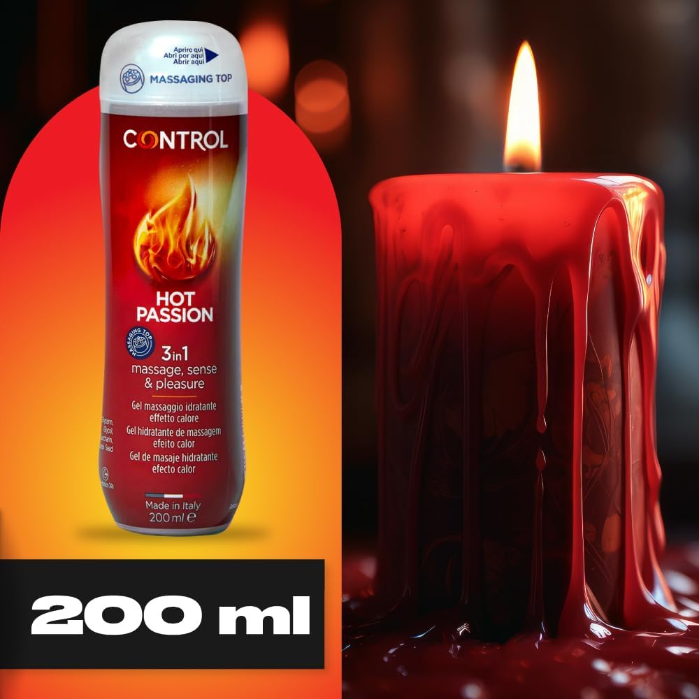 Control Hot Passion – gel 3 in 1 riscaldante – foto 2