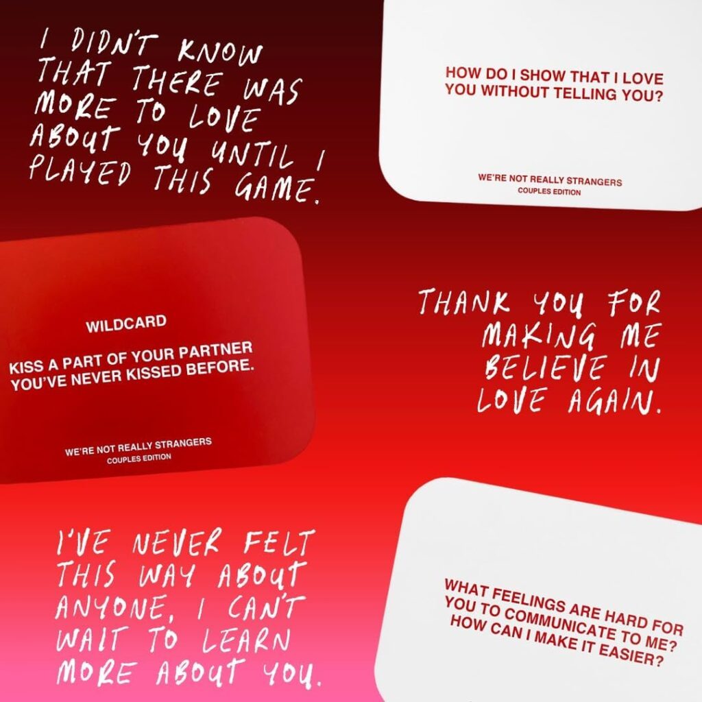 We're Not Really Strangers – edizione per coppie – foto 5