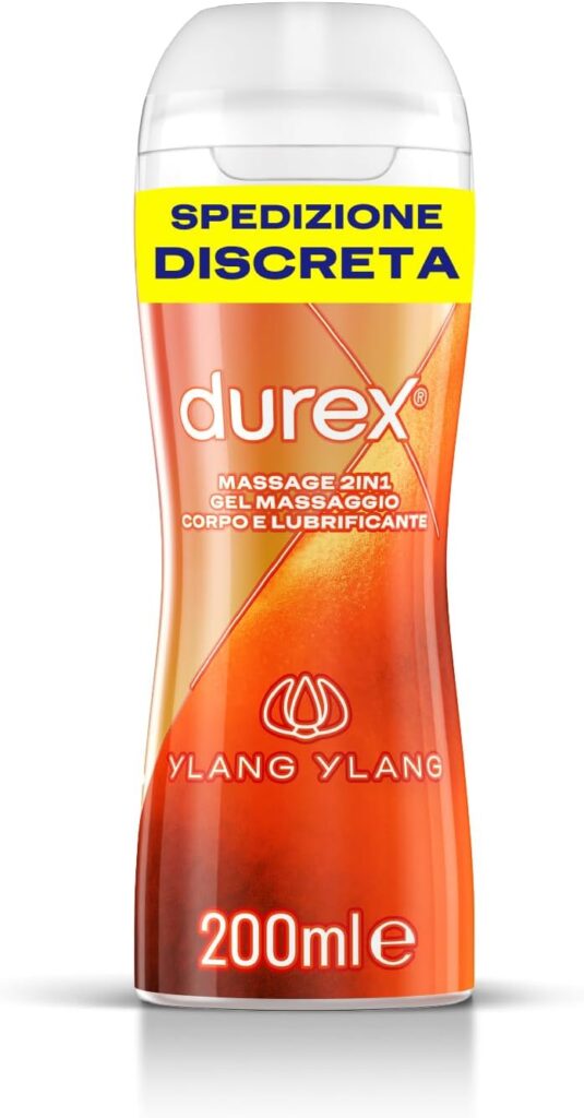 Durex Massage 2 in 1 – gel lubrificante Ylang Ylang