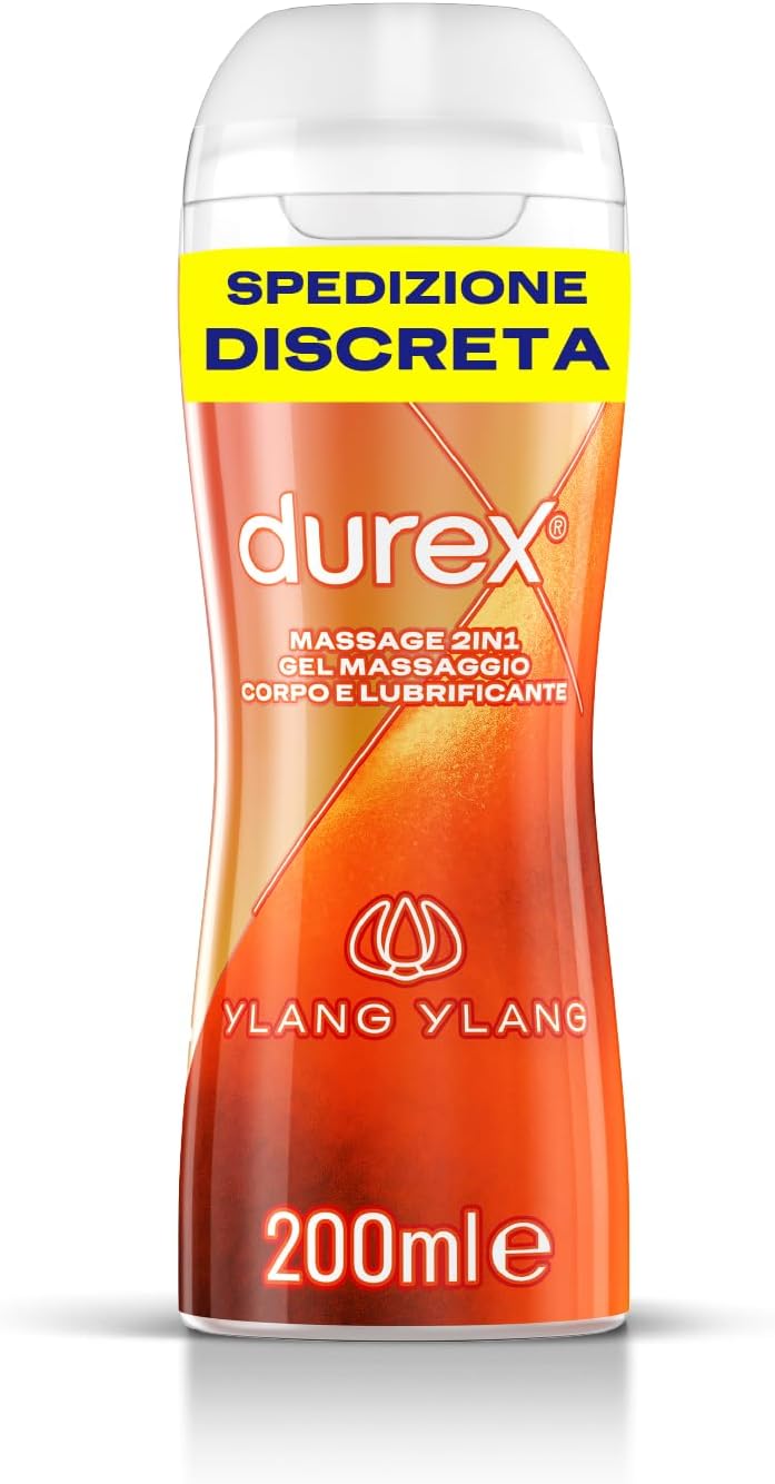Durex Massage 2 in 1 – gel lubrificante Ylang Ylang
