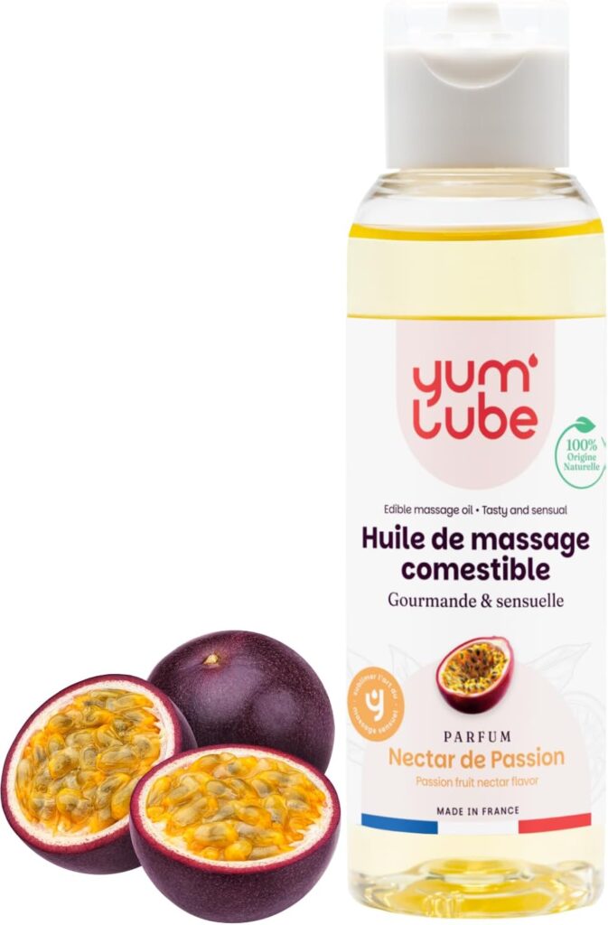 Yum'Lube – olio da massaggio commestibile