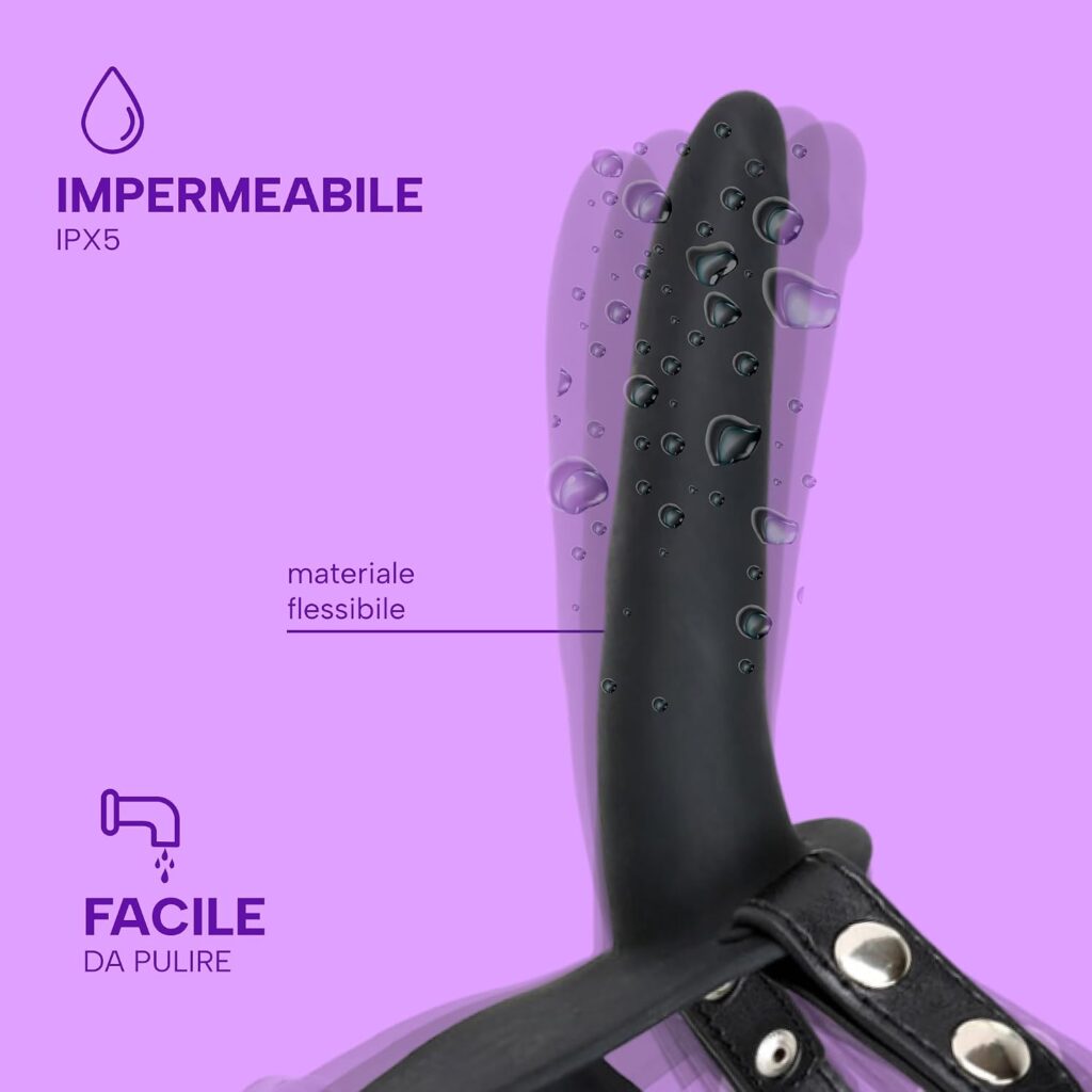 MySecretCase strap-on con doppio dildo – foto 4
