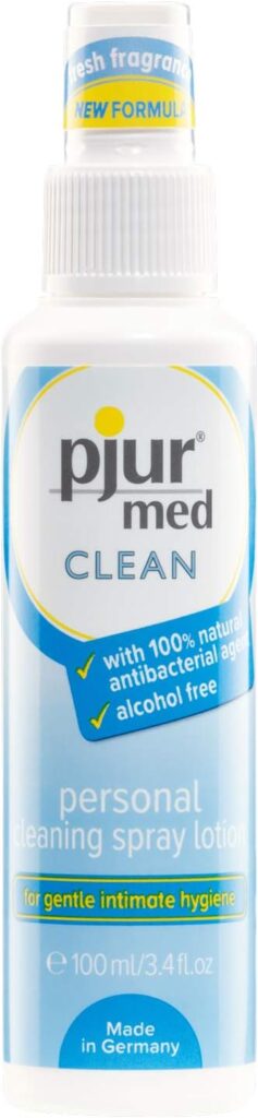 pjur med Clean Spray – detergente igienizzante