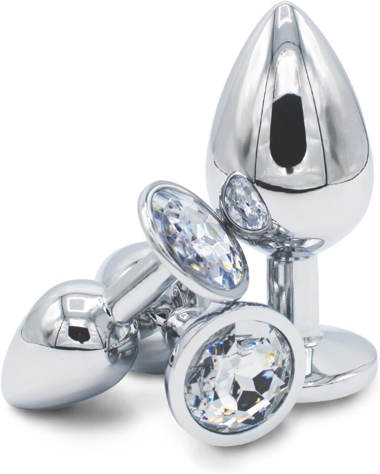 Skurk set 3 plug anali in acciaio inox