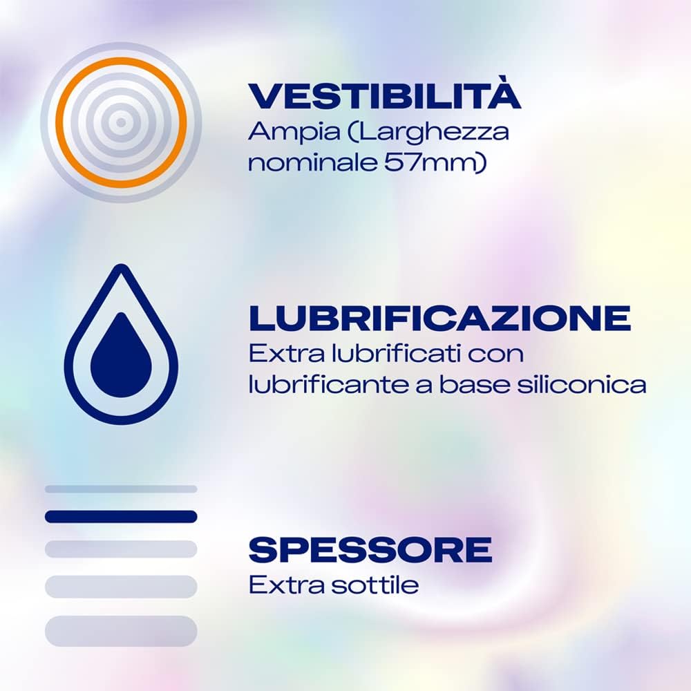 Durex Invisible XL – preservativi ultrasottili, 24 pz – foto 2