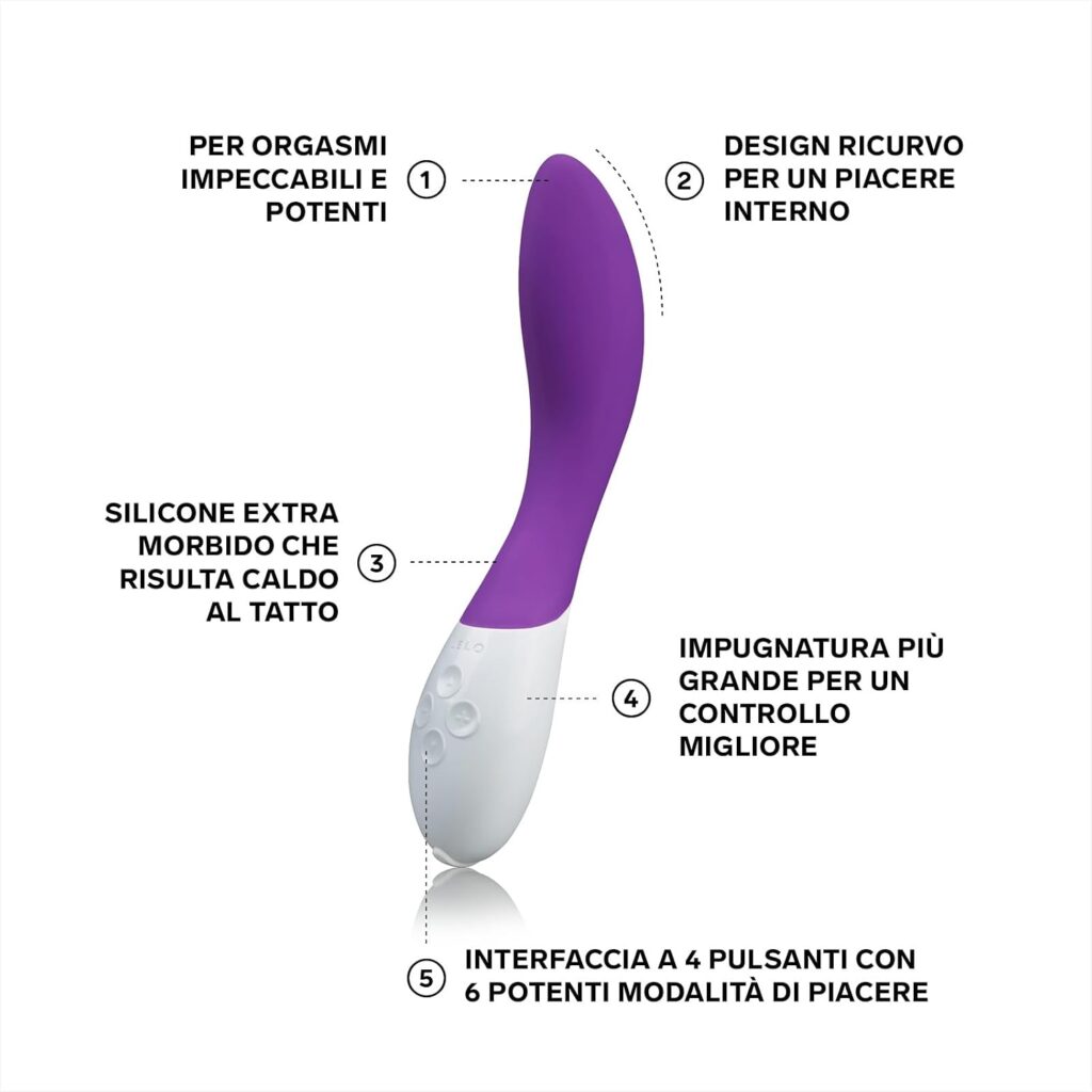 LELO MONA 2 – vibratore punto G – foto 3