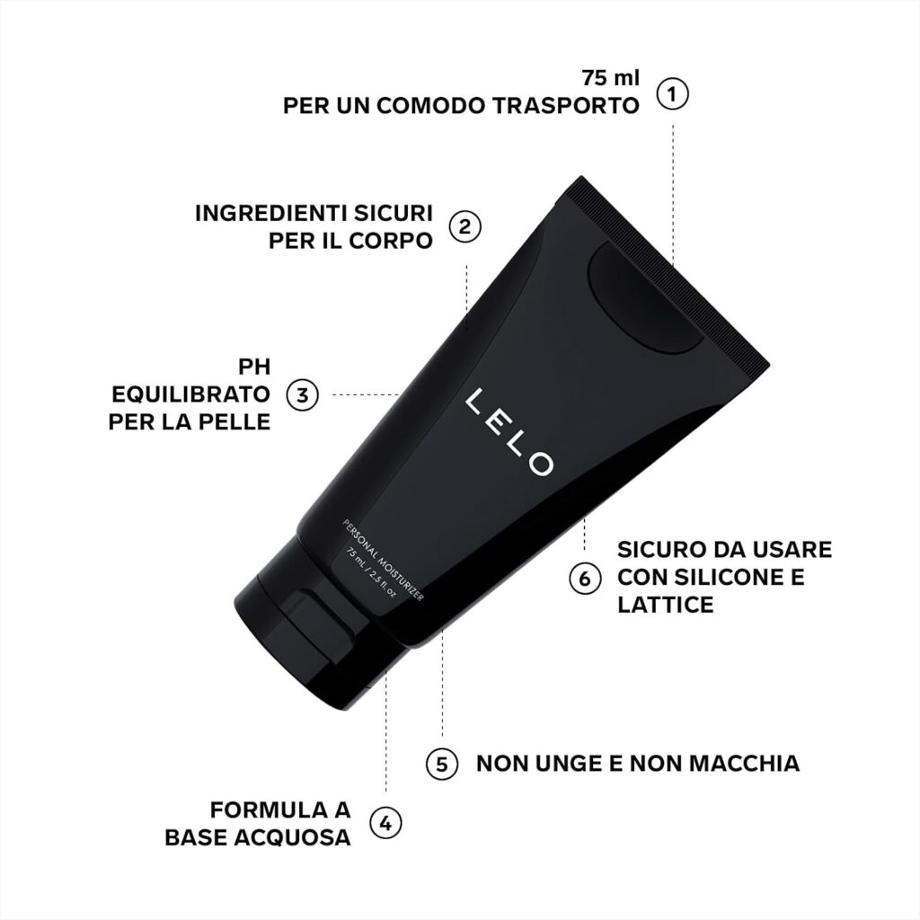 LELO Personal Moisturizer – lubrificante all'acqua 75 ml – foto 3