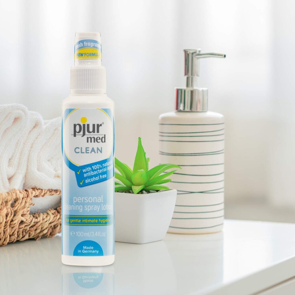 pjur med Clean Spray – detergente igienizzante – foto 5