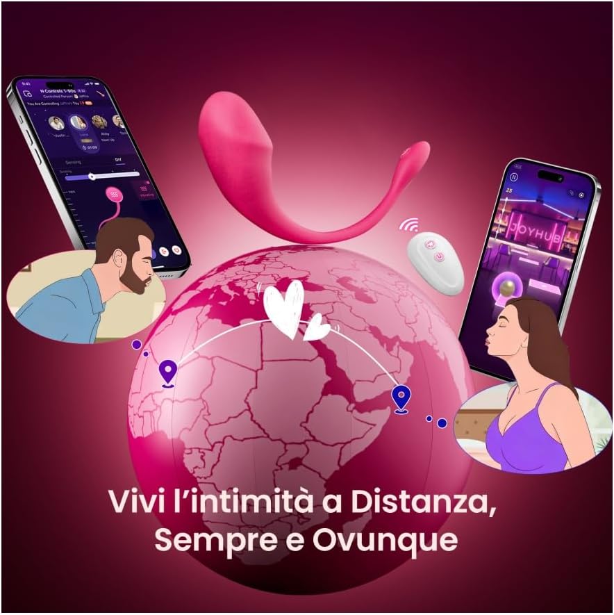 Ovetto vibrante con telecomando, app e IA – foto 3