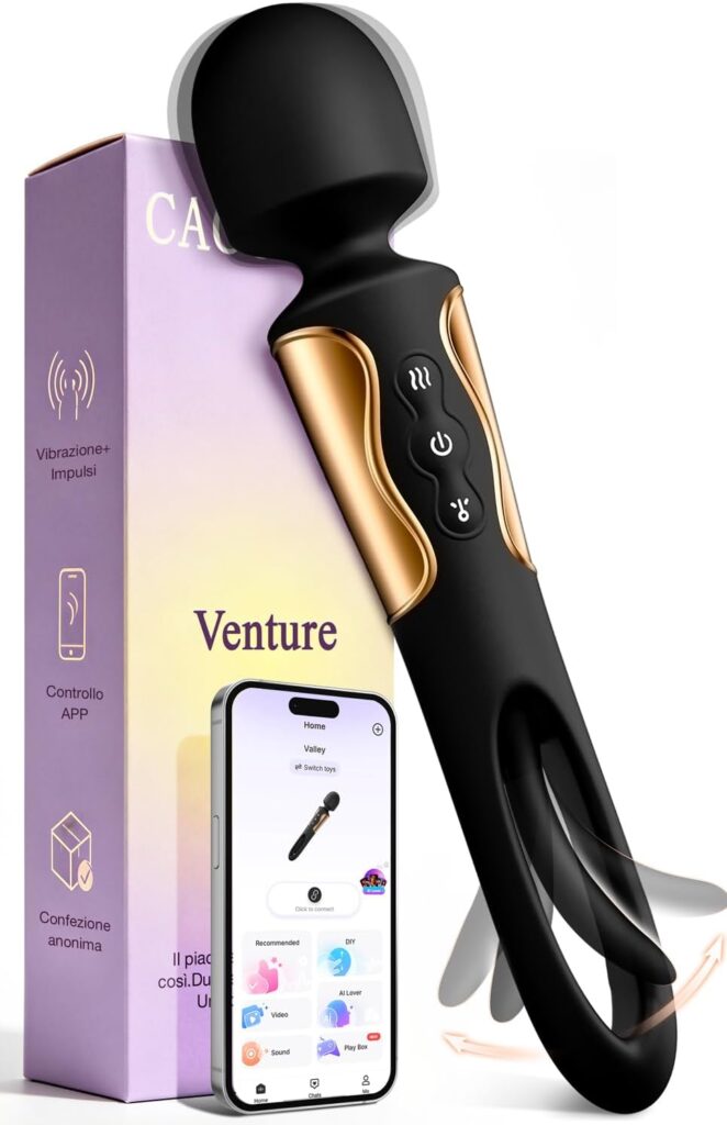 Cacuola – vibratore punto G con movimento a dito e app