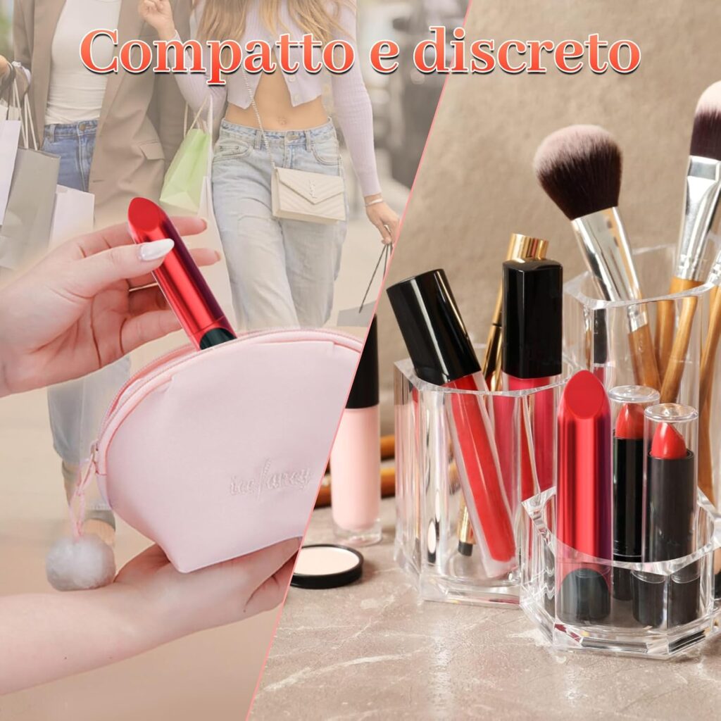 Koxnict – vibratore a rossetto con display LED – foto 5