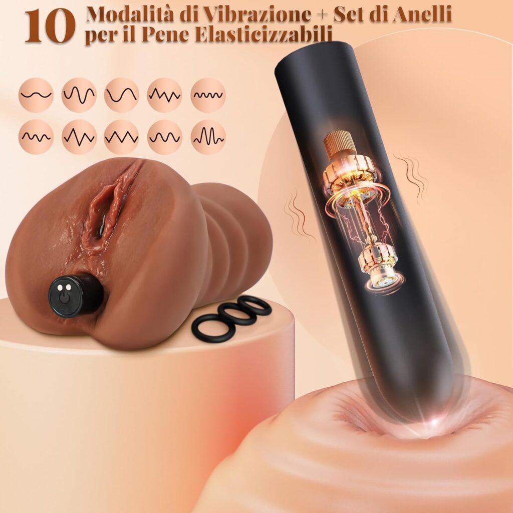 Masturbatore maschile manuale – foto 3