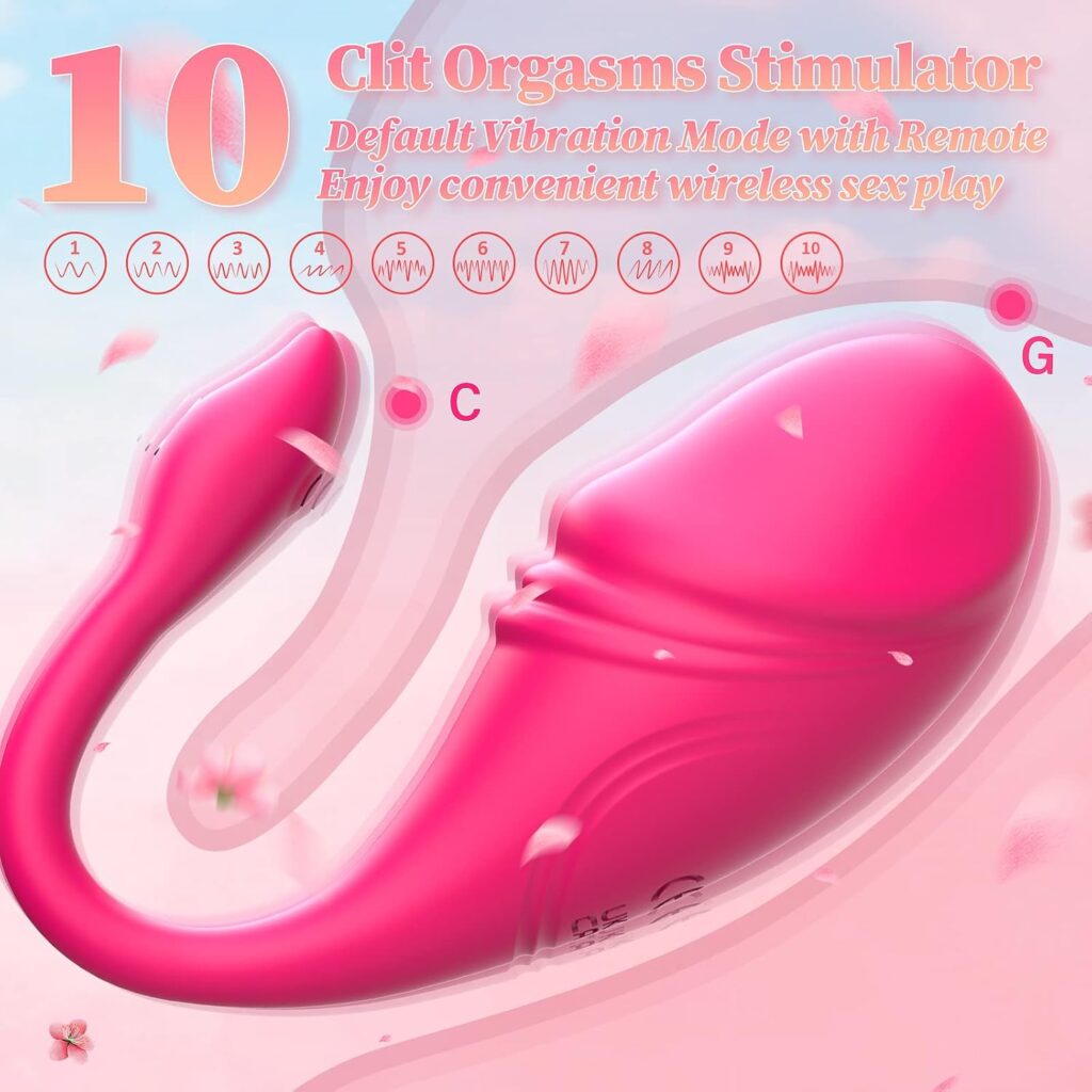 Ovetto vibrante in silicone con telecomando e app – foto 2