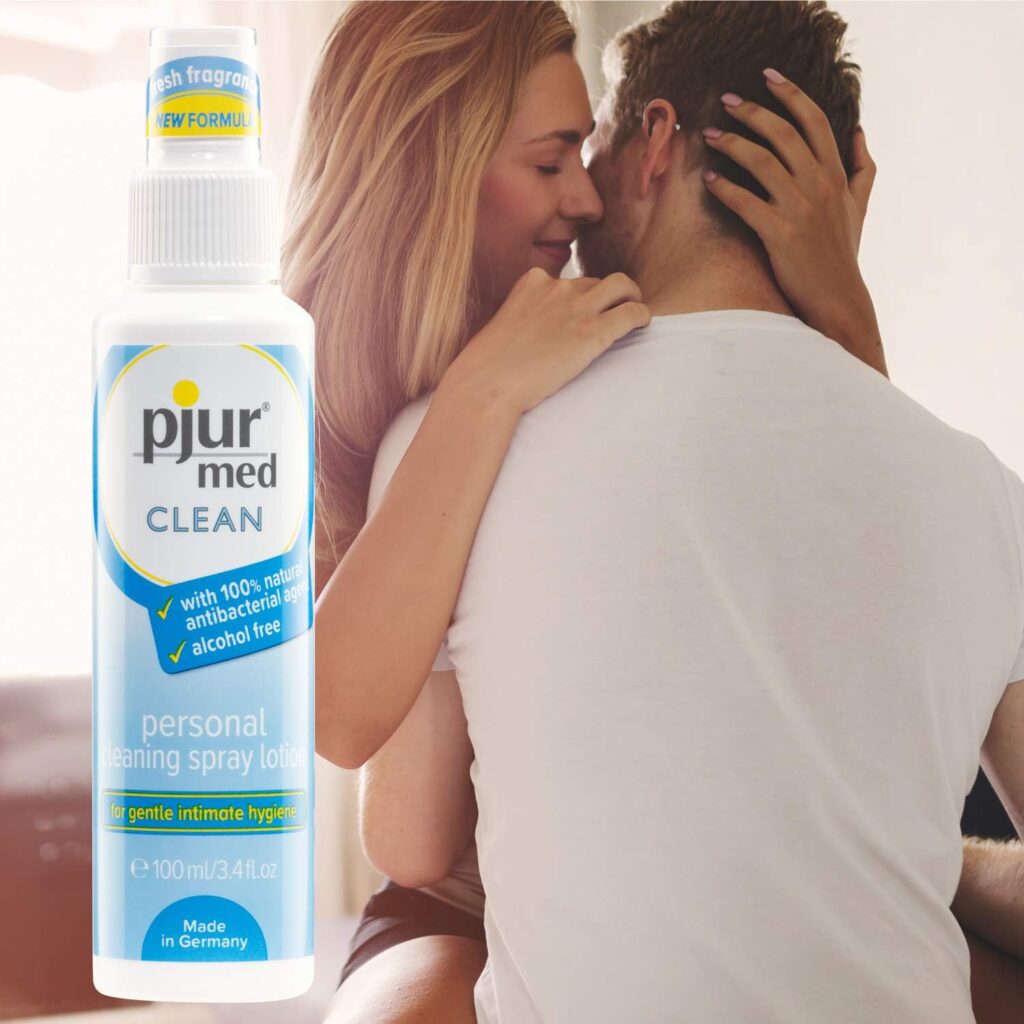 pjur med Clean Spray – detergente igienizzante – foto 3