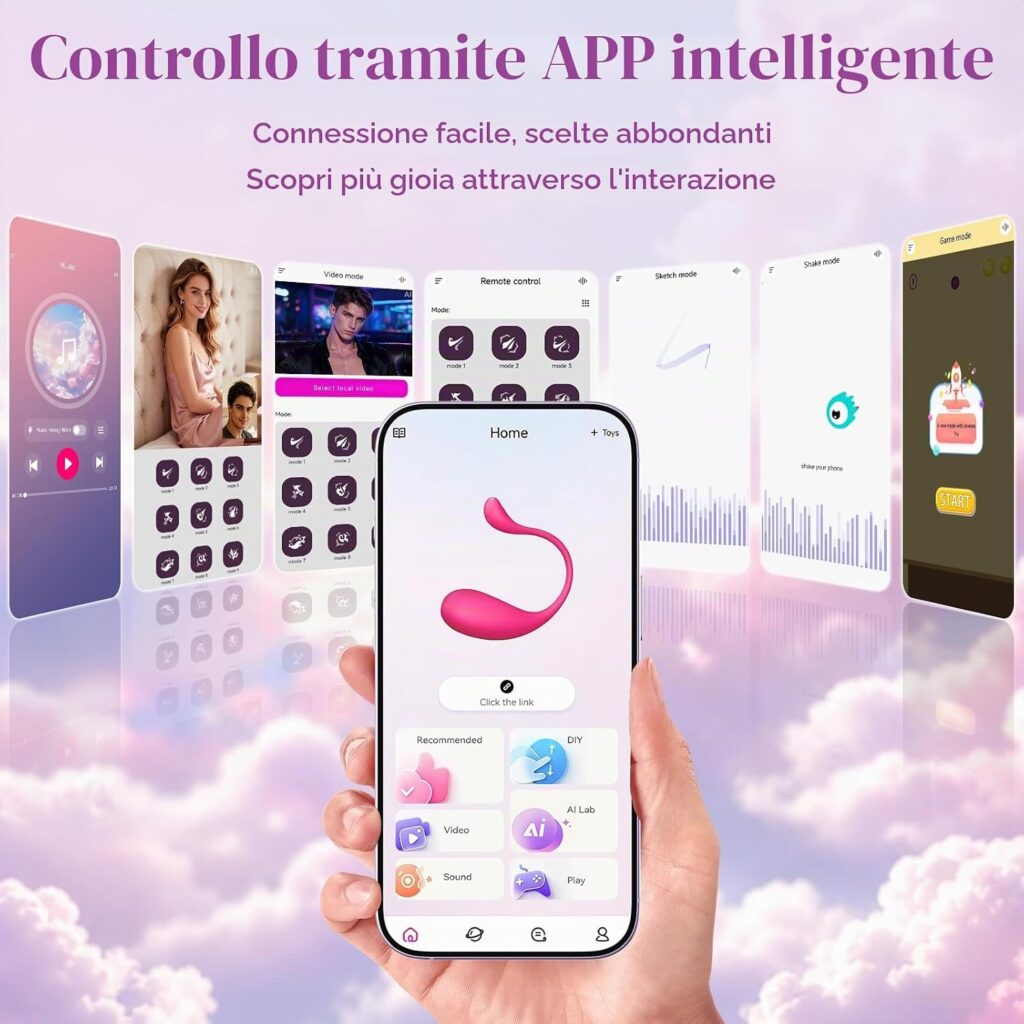 HIVEFUN vibratore indossabile con app – foto 5