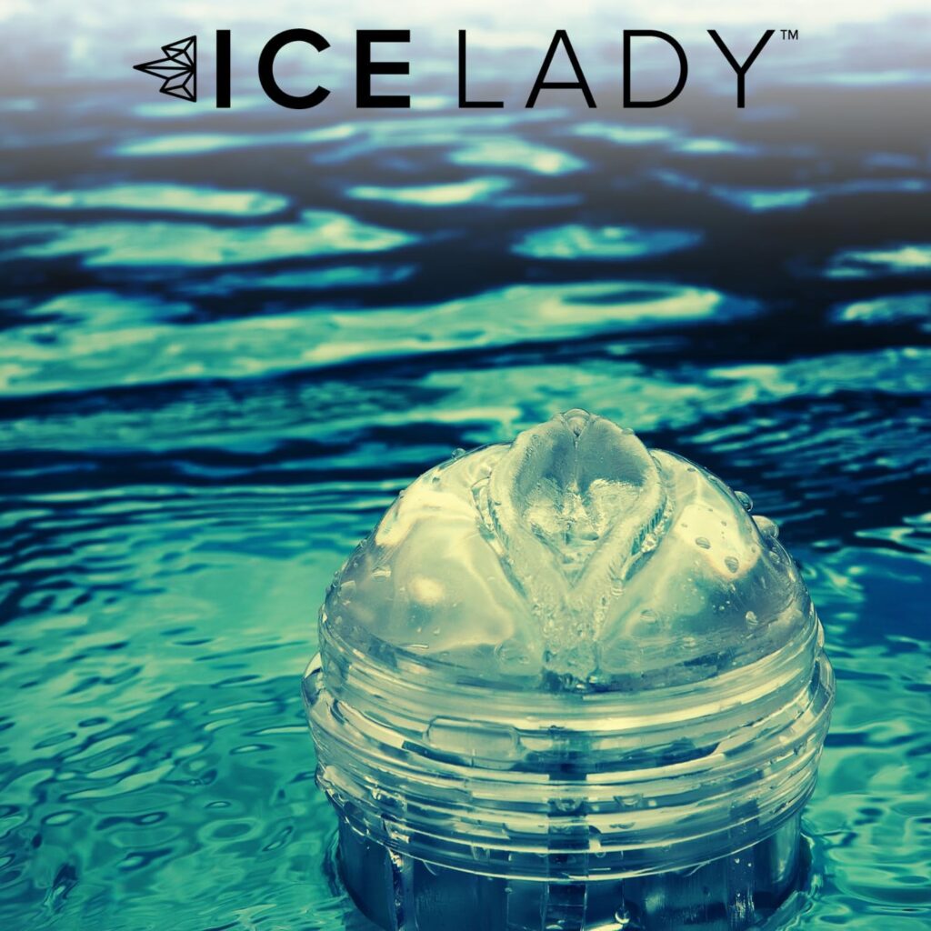 Fleshlight Ice Lady Crystal – masturbatore SuperSkin – foto 4