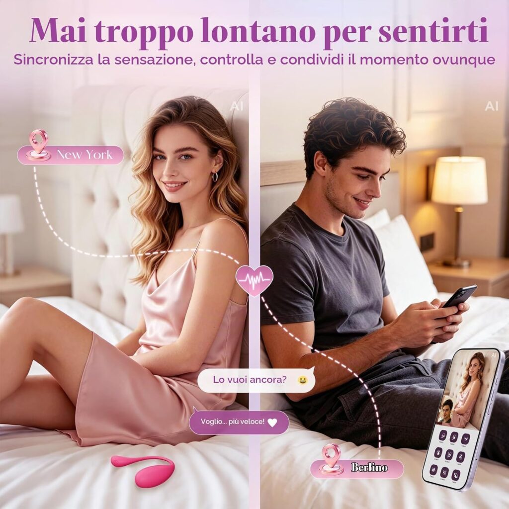 HIVEFUN vibratore indossabile con app – foto 3