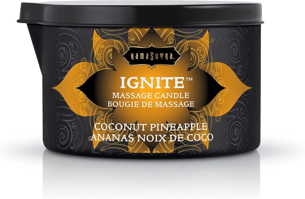 Kama Sutra candela da massaggio ananas e cocco – foto 5