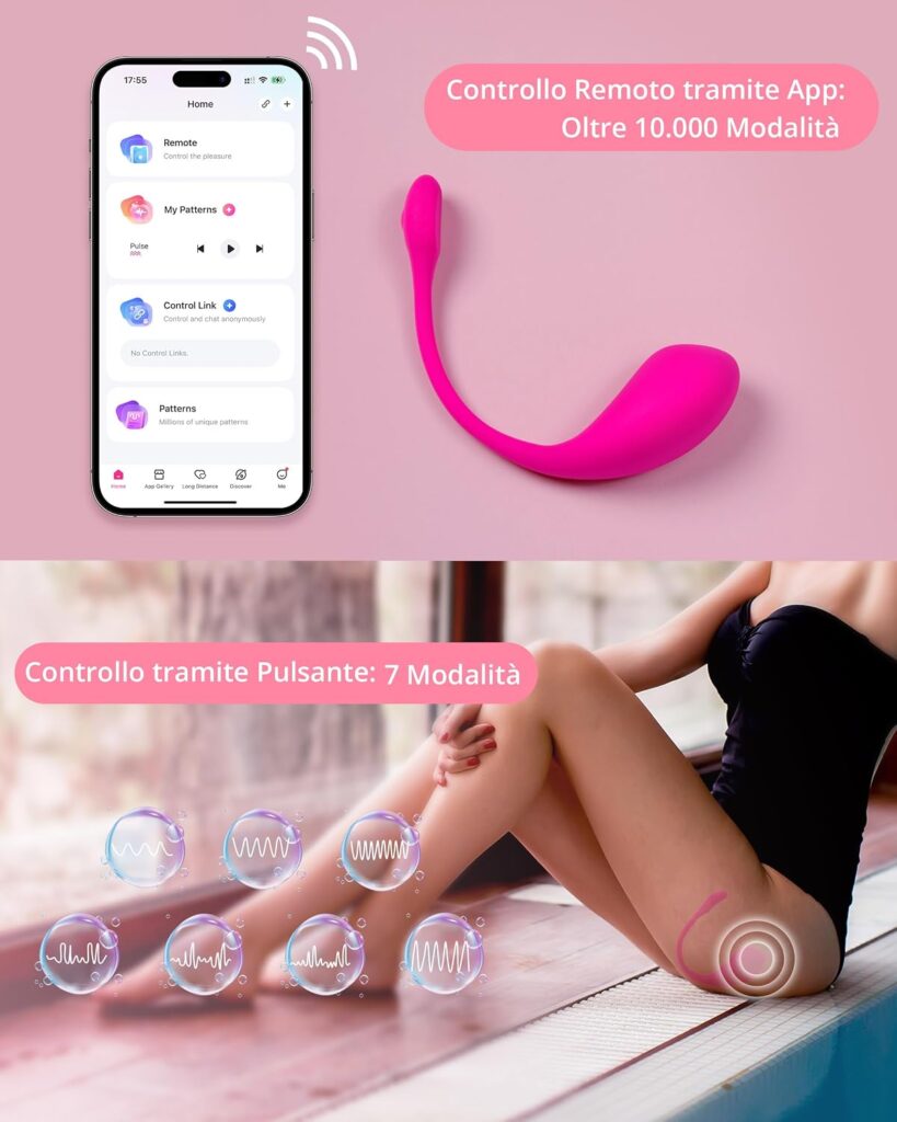 Lovense Lush 2 – ovetto vibrante indossabile con app – foto 5