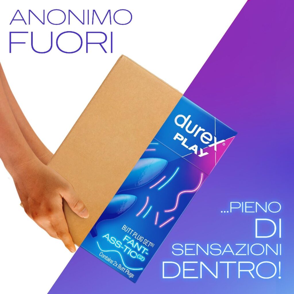 Durex set plug anali in silicone morbido – foto 4