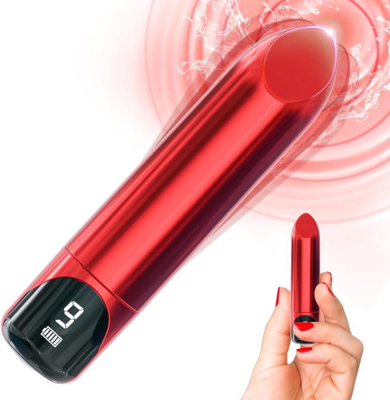 Koxnict – vibratore a rossetto con display LED