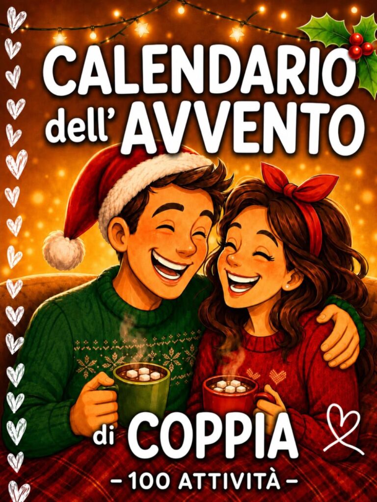 Calendario dell'Avvento per coppie con 100 attività