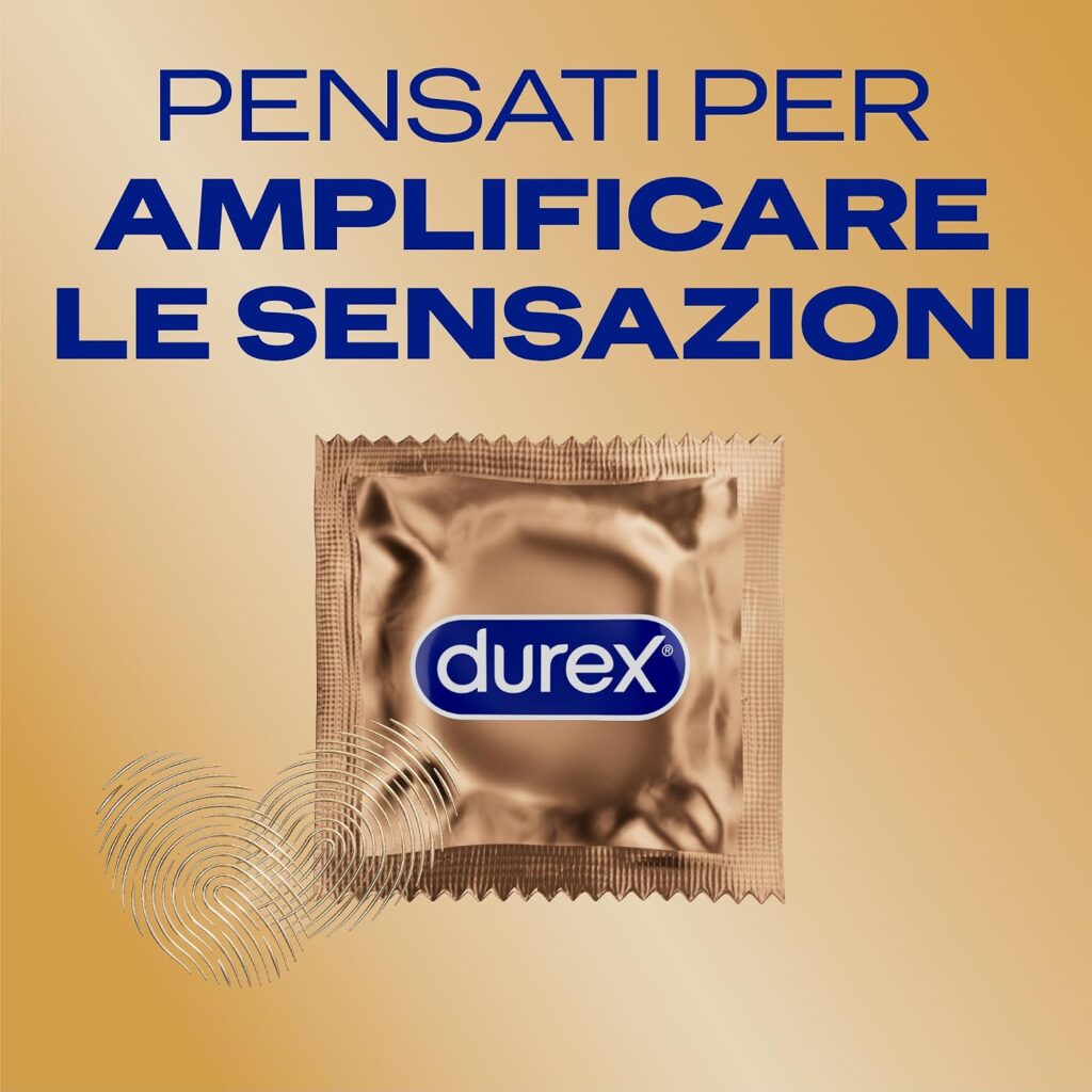 Durex Real Feel – preservativi senza lattice, 10 pz – foto 3