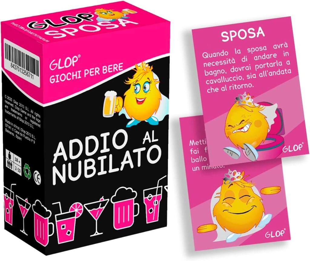 GLOP Addio al Nubilato – gioco di carte per la sposa