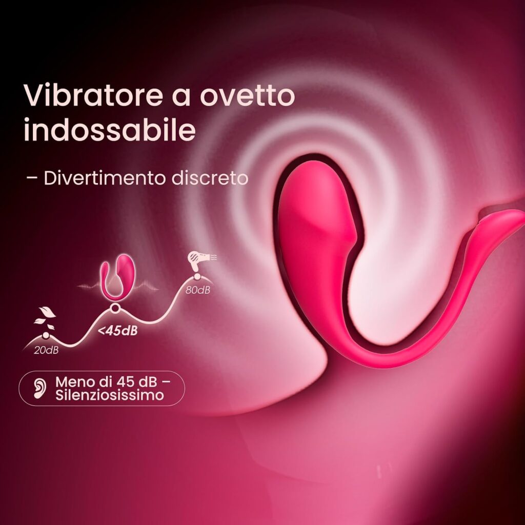 Ovetto vibrante con telecomando, app e IA – foto 4