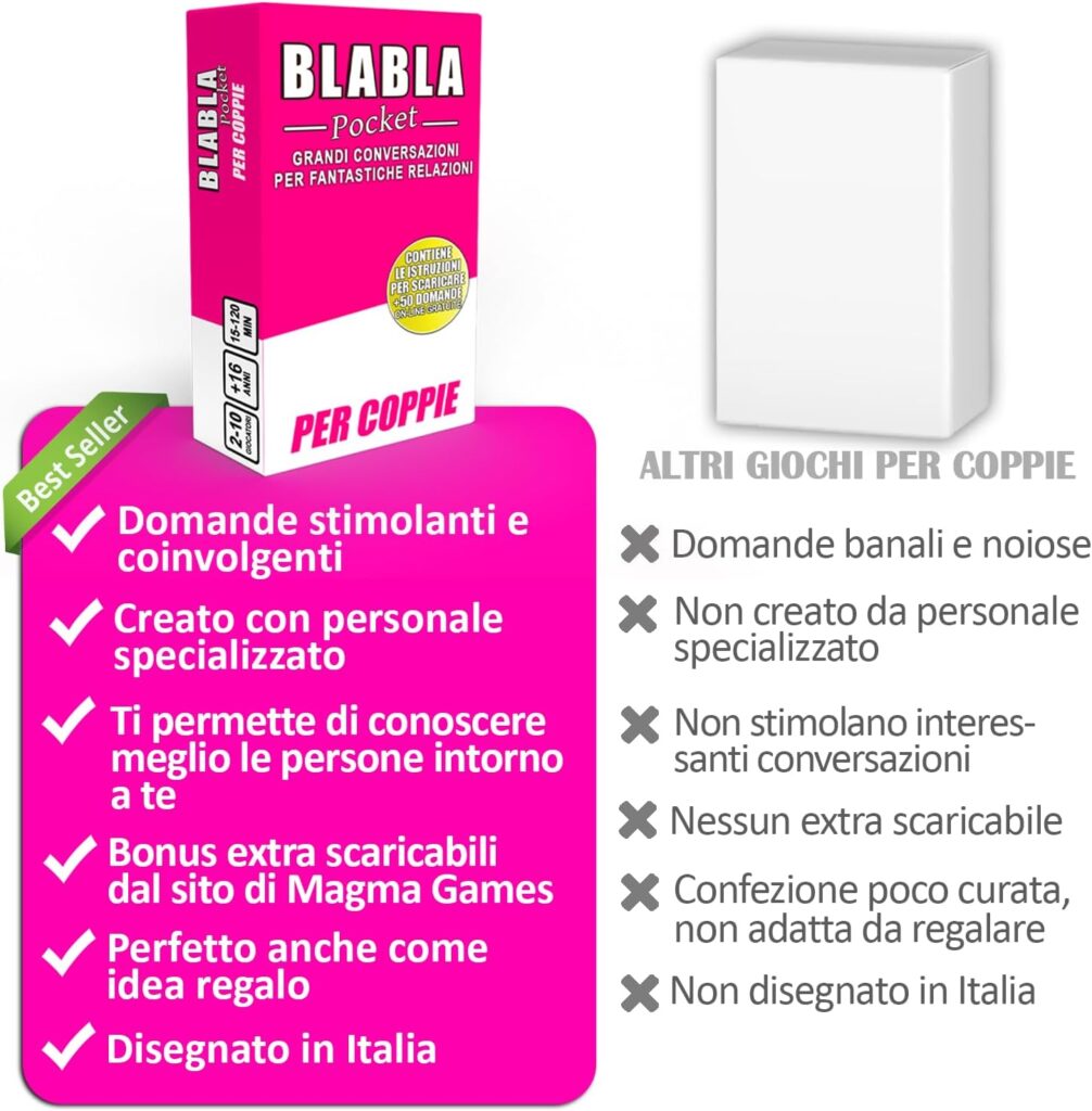 BlaBla Pocket per coppie – carte da conversazione – foto 5