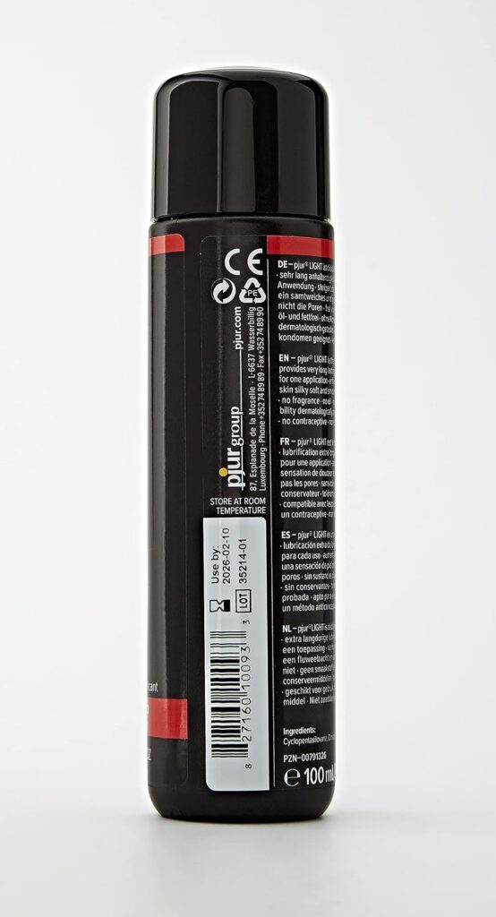 pjur LIGHT – gel al silicone, 2 x 100 ml – foto 3