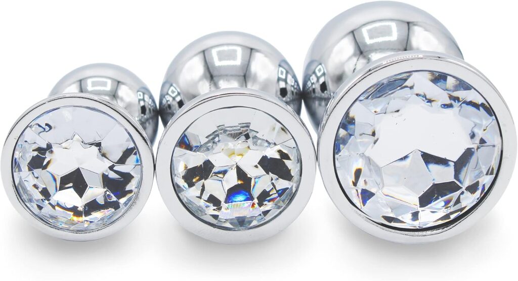 Skurk set 3 plug anali in acciaio inox – foto 4