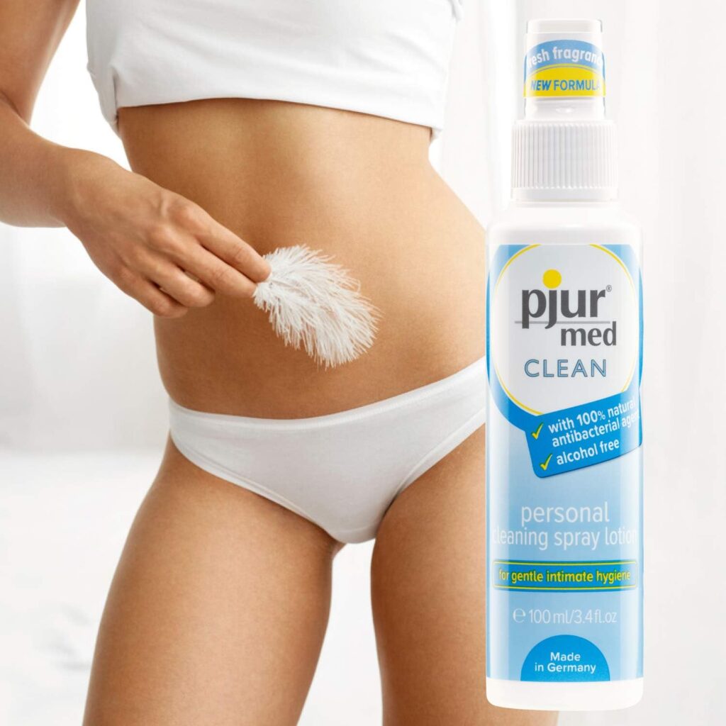 pjur med Clean Spray – detergente igienizzante – foto 4