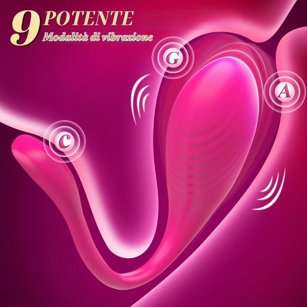 Pangpangmi – vibratore flessibile con app – foto 2