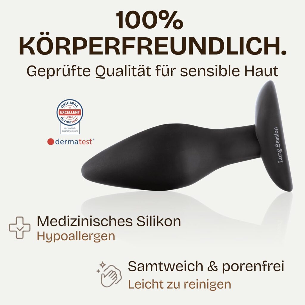 Long.Session set di 3 plug anali in silicone – foto 3