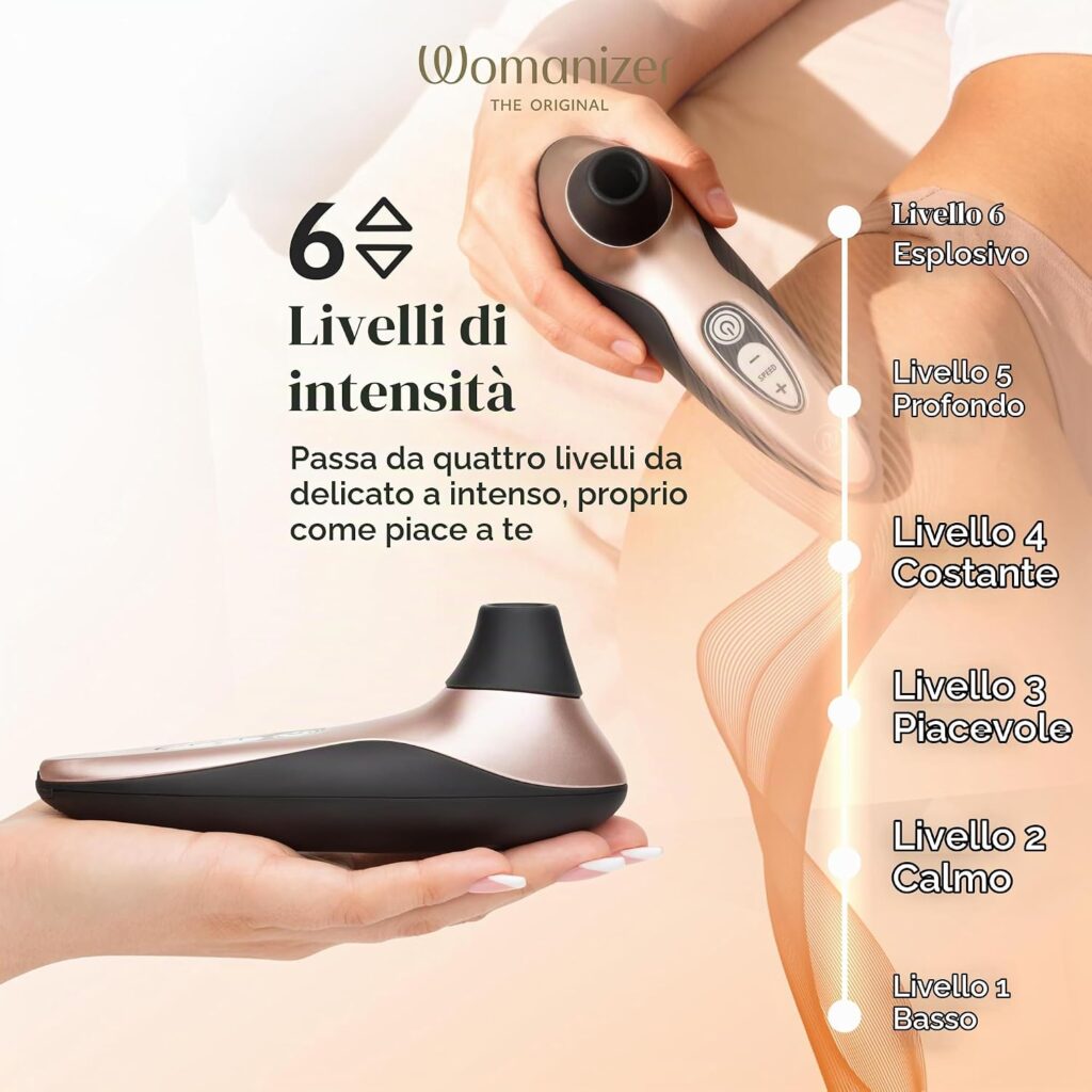 Womanizer Pro40 – succhia-clitoride ad aria – foto 5